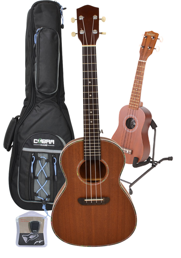 Baritone Ukulele Gig Bag Stand and Tuner by Bryce Ukulele