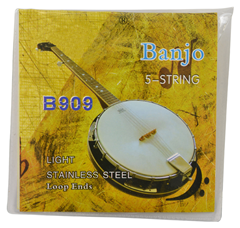 Banjo 6 String Set Coated Copper Alloy Wound with Steel Core