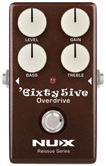 NUX 6ixty 5ive Overdrive Pedal 