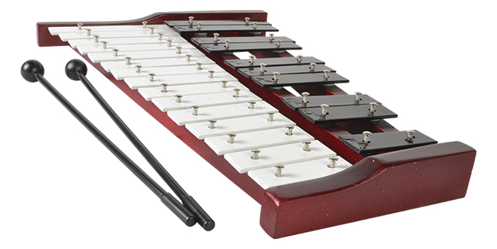 Glockenspiel 25 Notes Coloré - Xylophone Pour Enfants, Instrument Pédagogique Musical Stimulant