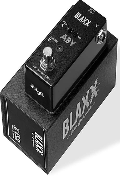 Blaxx ABY Switch Mini Pedal Effects Pedals