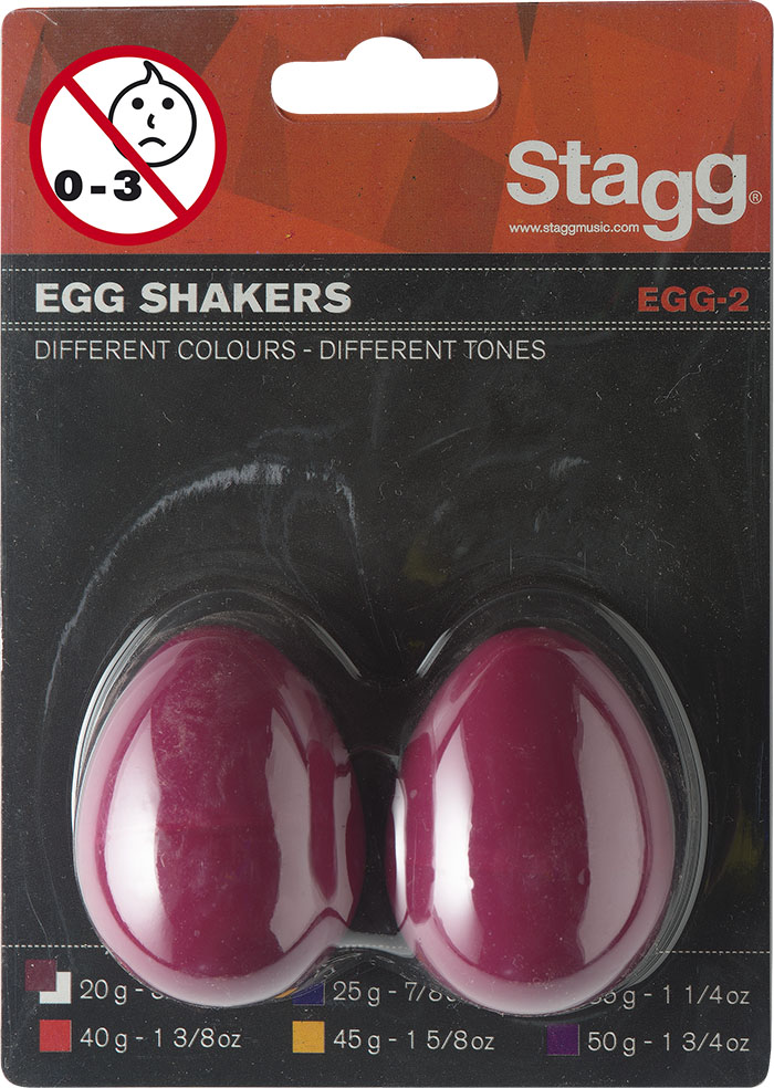 Egg Shaker Pair Hand Percussion