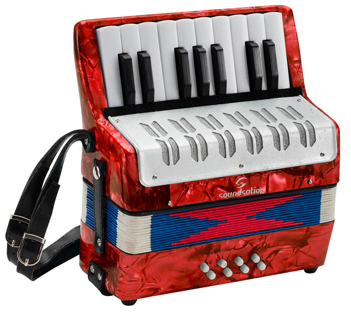 Childs Mini Accordion Choice of Colour Piano Accordion