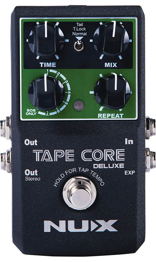 NUX Tape Core Deluxe Tape Echo Effects Pedal Effects Pedals