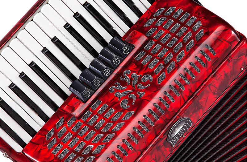 Piano Accordion 72 Bass 34 Keys Choice of Colour Piano Accordion