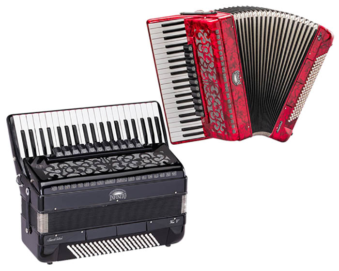 Piano Accordion 120 Bass 41 Keys Choice of Colour Piano Accordion