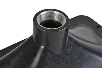 Plastic Horn Flare 300 x 160 x 113mm Metal Thread for PA Speakers by Lyonforge