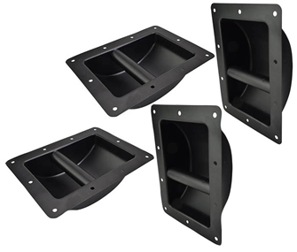 Steel Bar Handle for Flight Cases or Speaker Cabinets 220 x 163mm