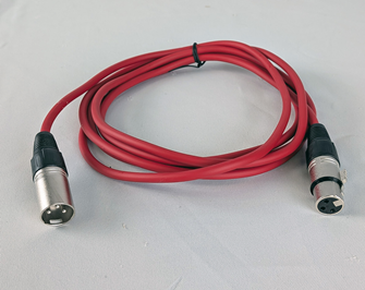 Mic Lead XLR Male to XLR Female Suits Balanced Mics - Choice of Cable Length