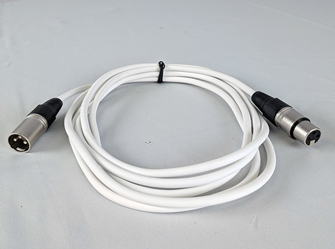 Mic Lead XLR Male to XLR Female Suits Balanced Mics - Choice of Cable Length