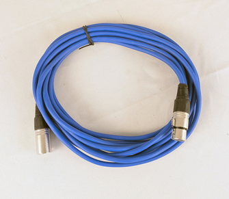 Mic Lead XLR Male to XLR Female Suits Balanced Mics - Choice of Cable Length