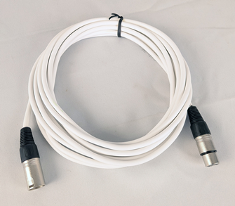 Mic Lead XLR Male to XLR Female Suits Balanced Mics - Choice of Cable Length