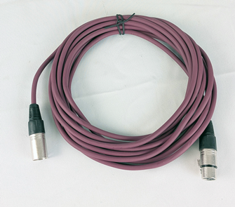 Mic Lead XLR Male to XLR Female Suits Balanced Mics - Choice of Cable Length