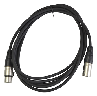 Mic Lead XLR Male to XLR Female Suits Balanced Mics - Choice of Cable Length