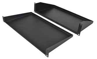 19” Blank Rack Shelf Universal Mounting holes - Choice of Size