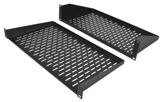 19” Vented Rack Shelf Tray Flight Case Mountable - Choice of Size