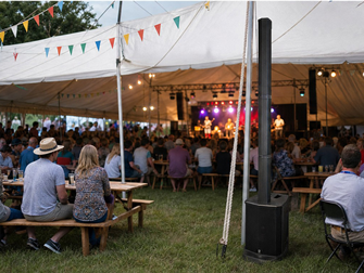 350W Column Array PA System with Bluetooth, Mic Inputs & 8