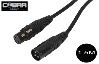 Microphone Leads Balanced XLR Male to  