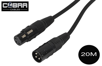 Microphone Leads Balanced XLR Male to  