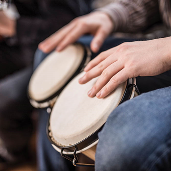 Bongos with Carry Bag 6.5