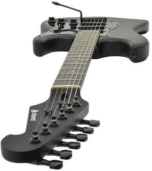 Traditional Style Black Electric Guitar  