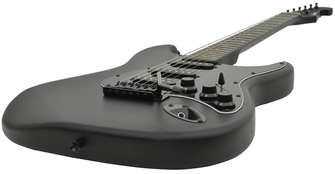 Traditional Style Black Electric Guitar  