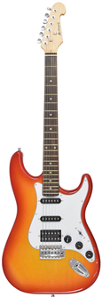 Electric Guitars with H-S-S Pickups -  