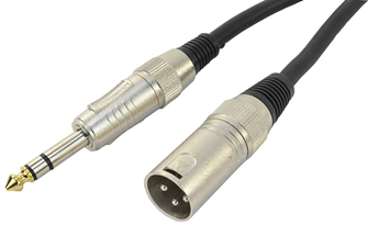 Cobra XLR (M) To Stereo Jack Lead 