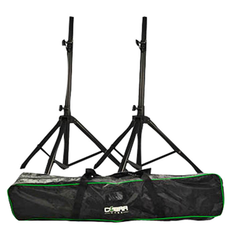 Set of Two Adjustable Speaker Stands M 