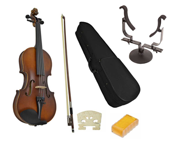 Student 1/8 Violin and Stand by Sotend 