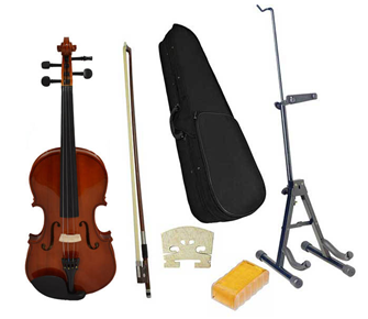 Student 3/4 Violin and Stand by Sotend 
