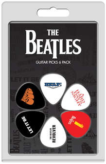 Beatles Guitar Picks - Pack of 6 