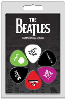 Beatles Guitar Picks - Pack of 6 