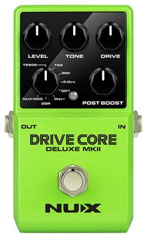 NUX Drive Core Deluxe mkII Guitar Peda 