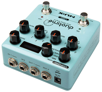 NUX Duo Time Dual Delay Pedal 
