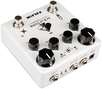 NUX Ace of Tone Dual Overdrive Pedal 