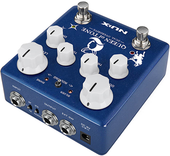 NUX Queen of Tone Dual Overdrive Pedal 