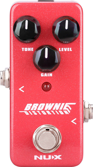 NUX Brownie Distortion Pedal 