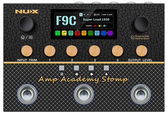 NUX Amp Academy Stomp Guitar Pedal 
