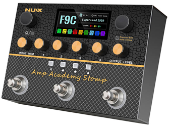 NUX Amp Academy Stomp Guitar Pedal 
