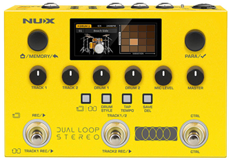 NUX Dual Loop Stereo Guitar Pedal 