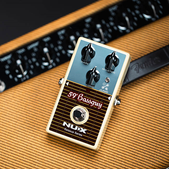 NUX 59 Bassguy Overdrive Guitar Pedal 