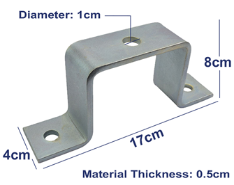 Ceiling Saddle Clamp For Suspending 48-5 