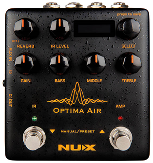 NuX Optima Air Acoustic Simulator Pedal 