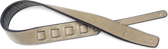 Stagg Padded Leather Guitar Strap 