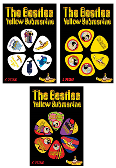 Beatles Yellow Submarine Guitar Picks -% 