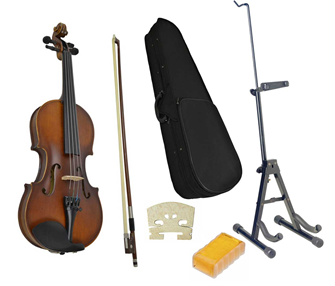 Student 1/2 Violin and Stand by Sotend 