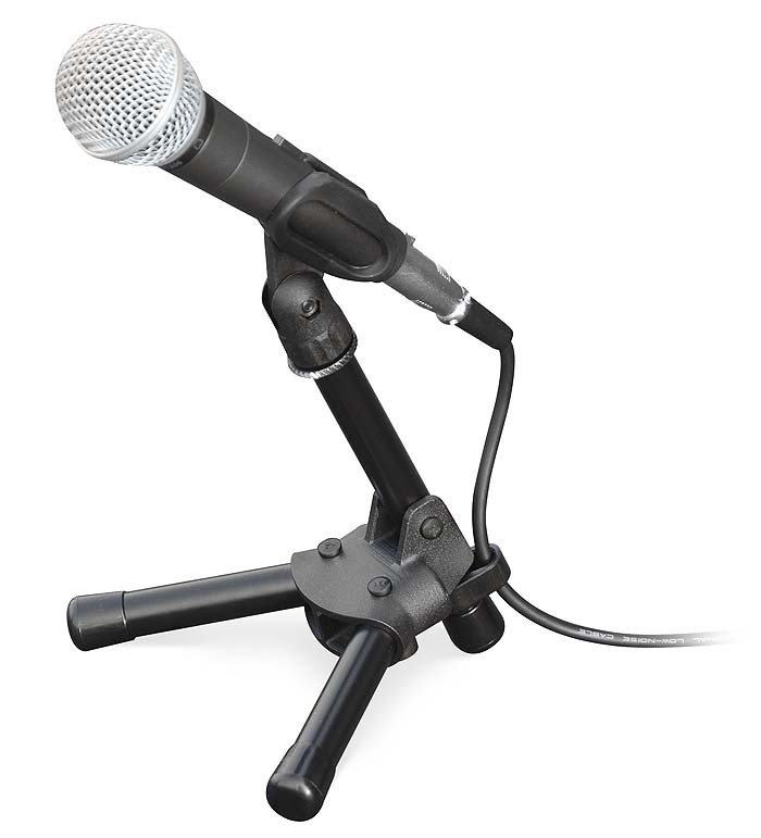 Desk Or Floor Mic Stand Microphone Stands