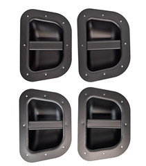 4 x Metal Bar Handle for Flight Case or Speaker Strong Steel Design 240 x 170mm