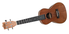 Concert Ukulele Solid Hardwood Natural Finish